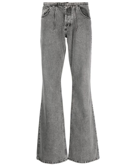 The Mannei low-rise flared jeans