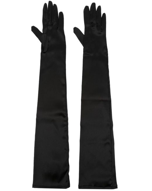 Dolce & Gabbana elbow-length satin gloves