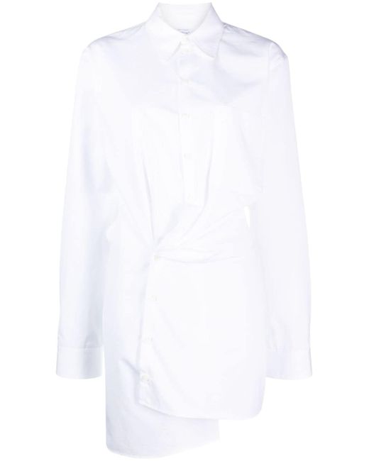 Off-White asymmetric shirtdress