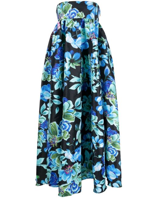 Kika Vargas Oriana floral-print maxi dress