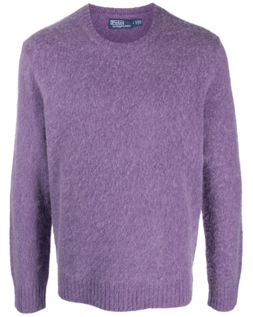 Polo Ralph Lauren brushed-effect wool-blend jumper