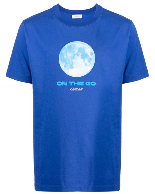 Off-White On The Go Moon cotton T-shirt