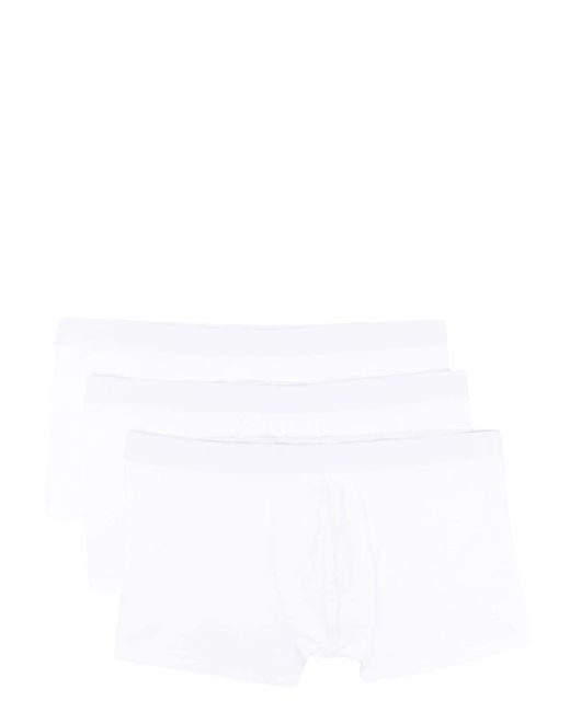 Off-White logo-waistband boxer pack of three