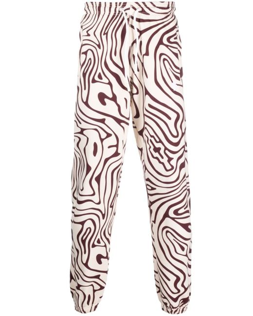Marcelo Burlon County Of Milan swirl-print cotton track pants