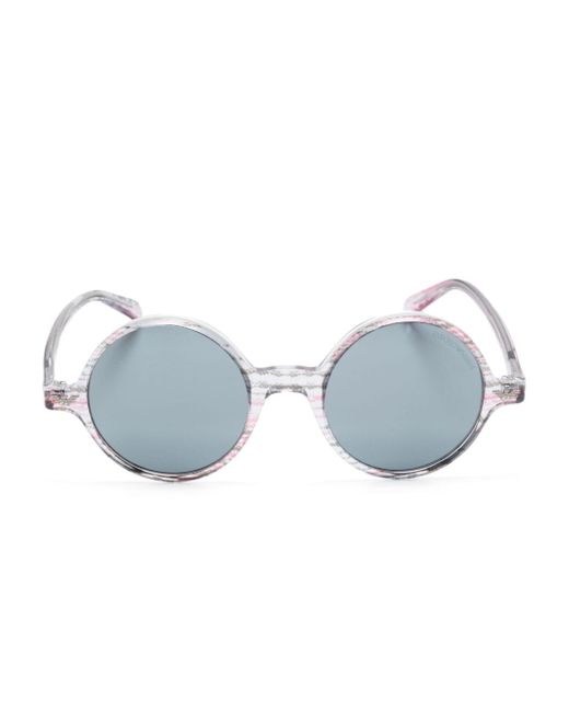 Emporio Armani round-frame sunglasses