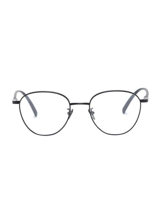 Giorgio Armani round-frame matte glasses