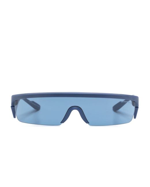 Emporio Armani rectangle-frame interchangeable-lenses sunglasses