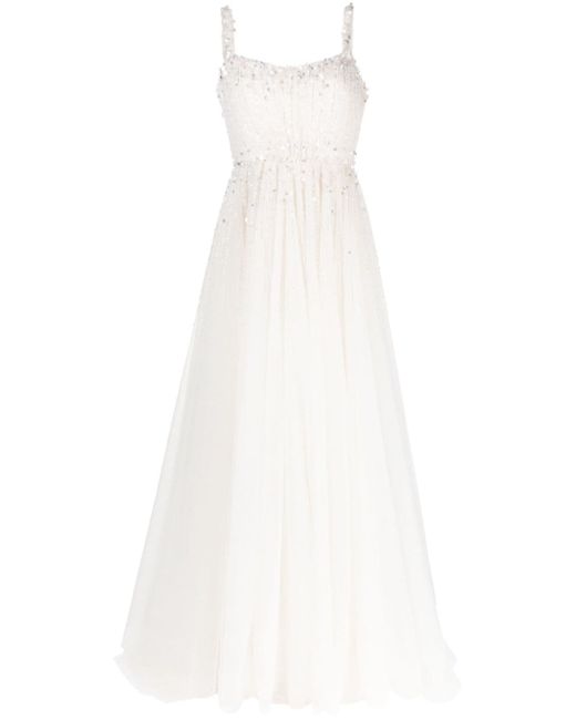 Jenny Packham Astrid embellished-tulle bridal gown