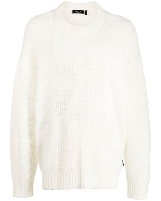Five Cm waffle-knit knitted jumper
