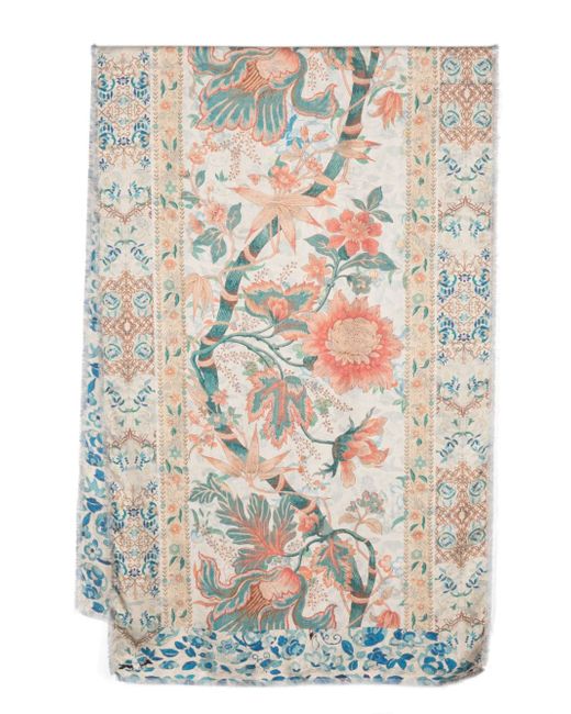 Pierre-Louis Mascia Fancy floral-print scarf