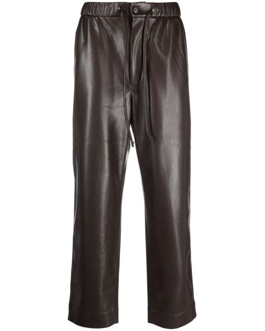 Nanushka Jain faux-leather trousers