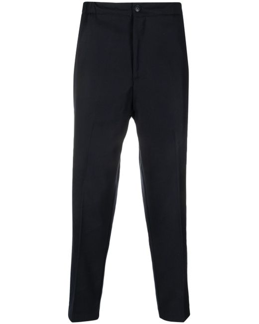 Costumein tapered-leg cropped trousers