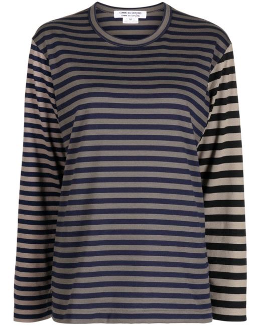 Comme Des Garçons Comme Des Garçons striped long-sleeve T-shirt