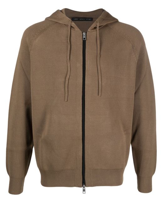 Low Brand zip-up long-sleeve hoodie