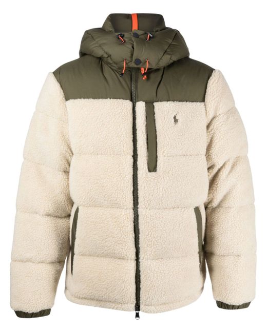 Polo Ralph Lauren fleece padded jacket