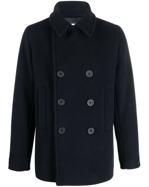 Sandro double-breasted wool peacoat