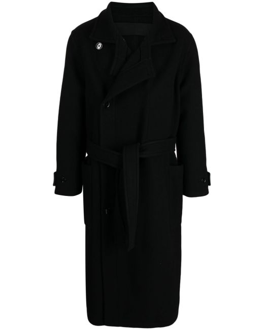 Lemaire belted single-breasted coat