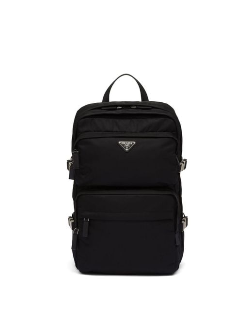 Prada Re-Nylon Saffiano leather backpack