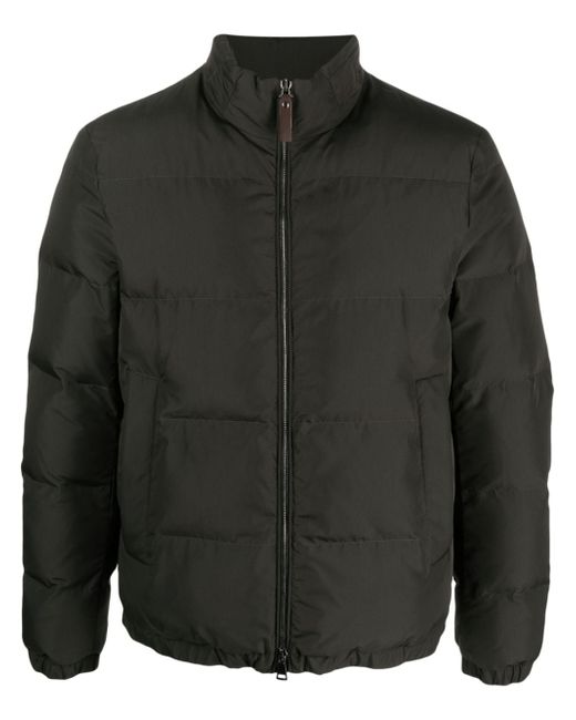 Canali zip-up padded jacket