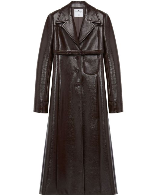 Courrèges Heritage belted tailored coat