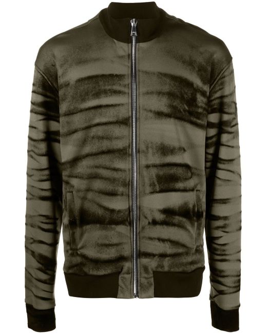 Roberto Cavalli tiger-print track jacket