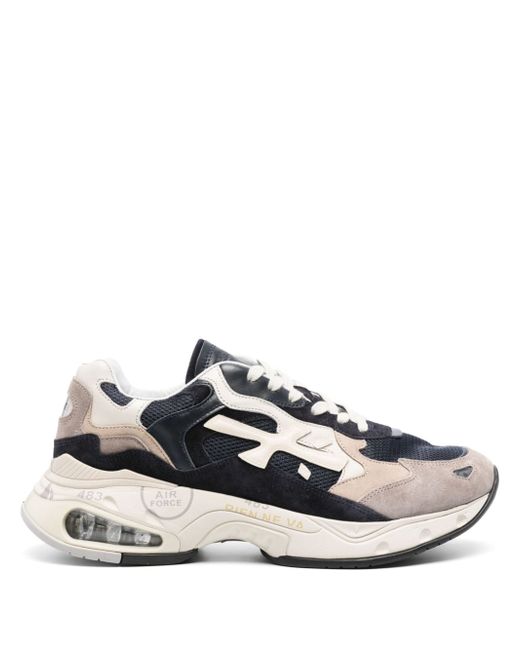 Premiata Sharky panelled low-top sneakers