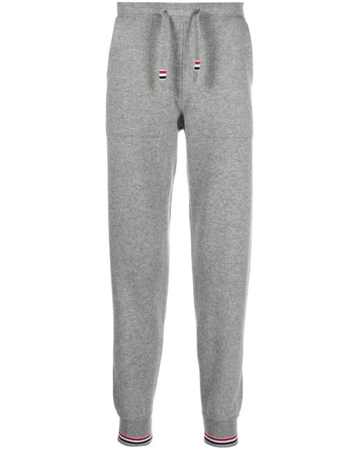 Thom Browne knitted track pants
