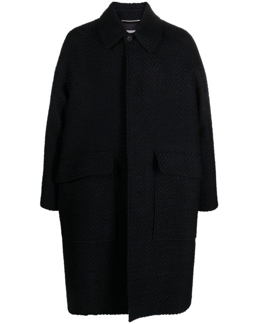 PT Torino single-breasted wool-blend coat