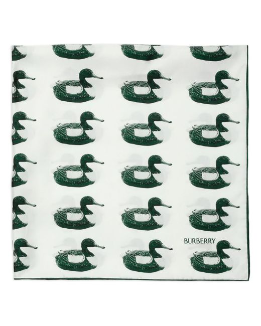 Burberry animal-print scarf
