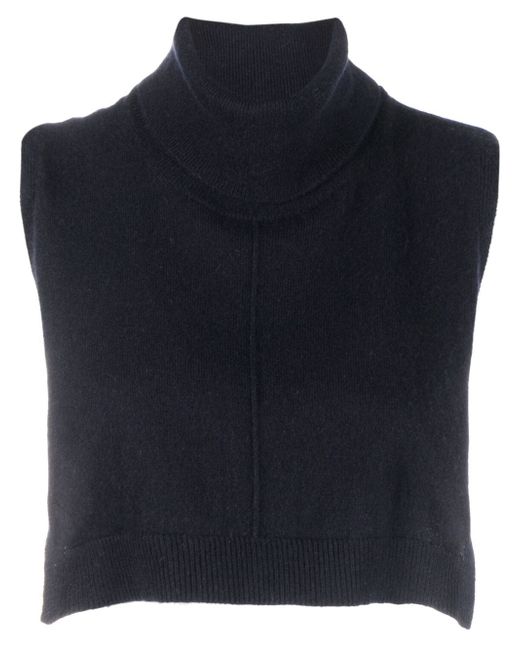 Chinti And Parker high-neck sleeveless knitted top