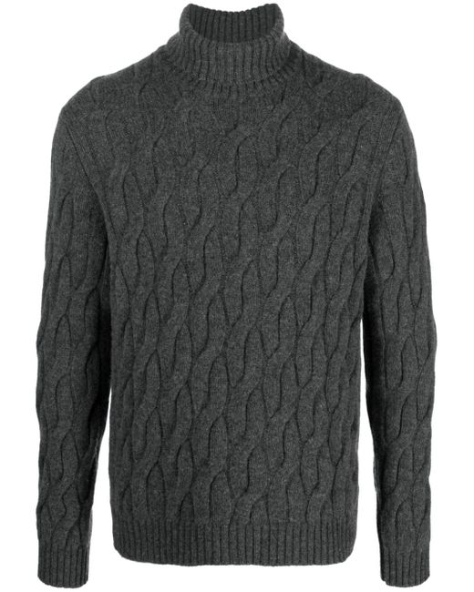 Zanone cable-knit virgin-wool jumper