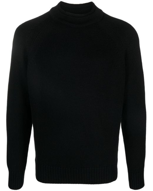 Zanone mock-neck fine-knit jumper