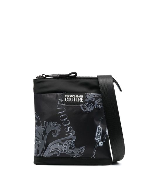 Versace Jeans Couture Chain Couture-print messenger bag