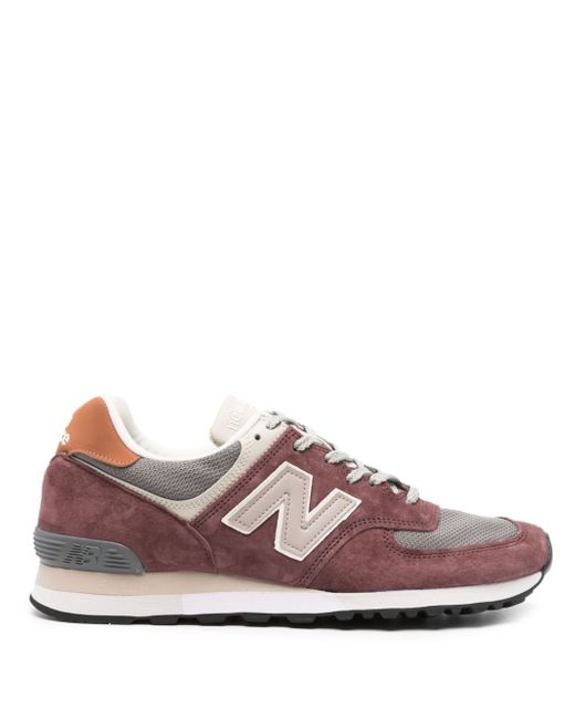 New Balance 576 panelled suede sneakers