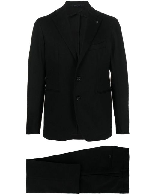 Tagliatore notched-lapel single-breasted suit