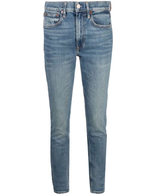 Polo Ralph Lauren stonewashed cotton skinny jeans
