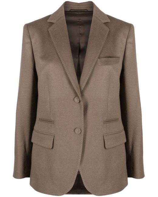 Officine Generale single-breasted knitted blazer