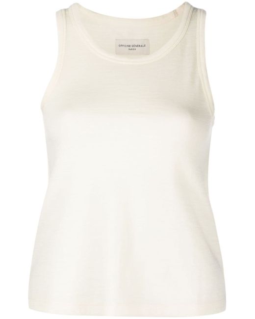 Officine Generale sleeveless knitted top