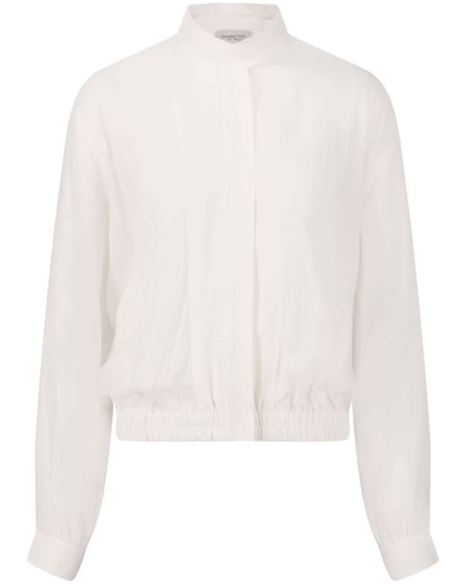 Giambattista Valli semi-sheer cotton-blend jacket