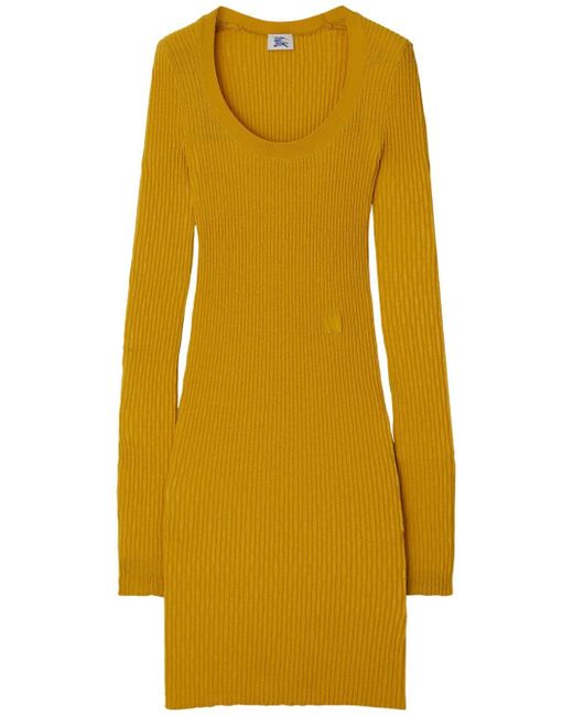 Burberry rib-knit midi dress