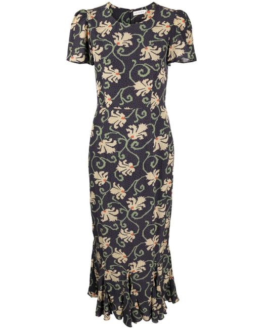 Rhode Lulani floral-print dress