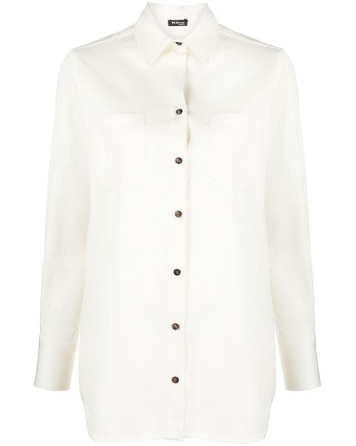 Kiton long-sleeve button-up shirt