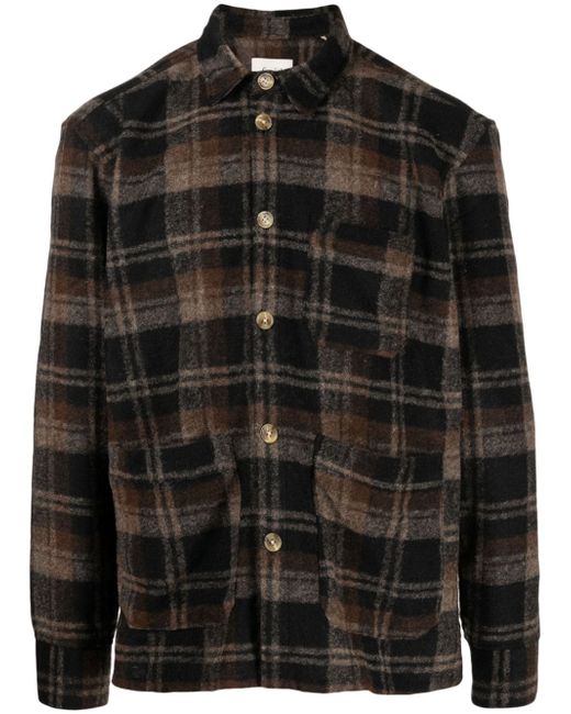 Foret brushed checked shirt