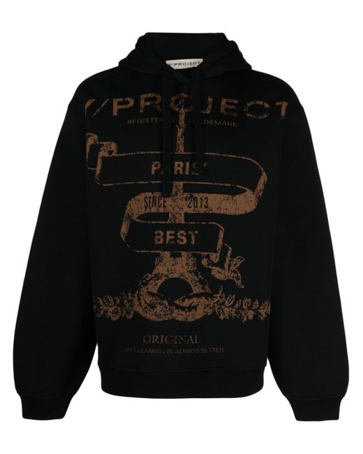 Y / Project graphic-print hoodie