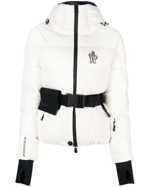 Moncler Grenoble Bouquetin belted padded jacket