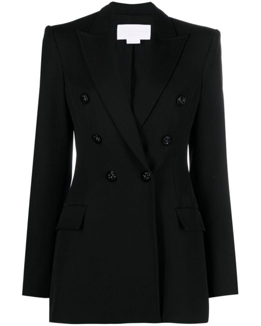 Genny double-breasted tailored blazer