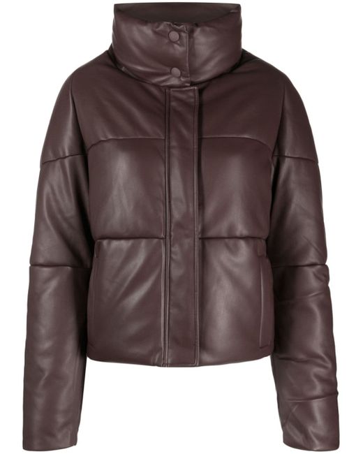 Apparis funnel-neck quilted puffer jacket