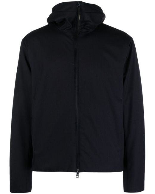 Aspesi gabardine-weave hooded jacket