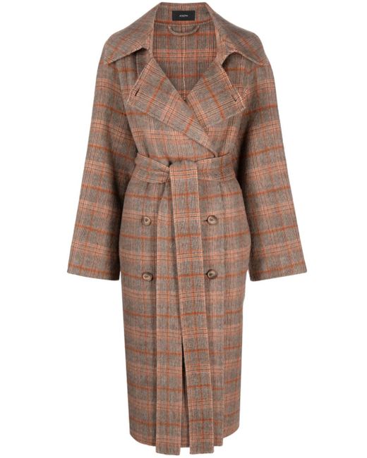Joseph Chatsworth check-pattern coat