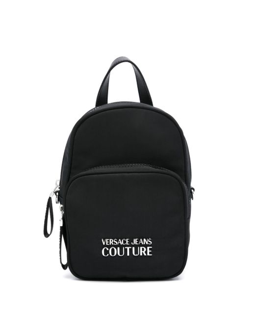 Versace Jeans Couture logo-lettering zipped backpack